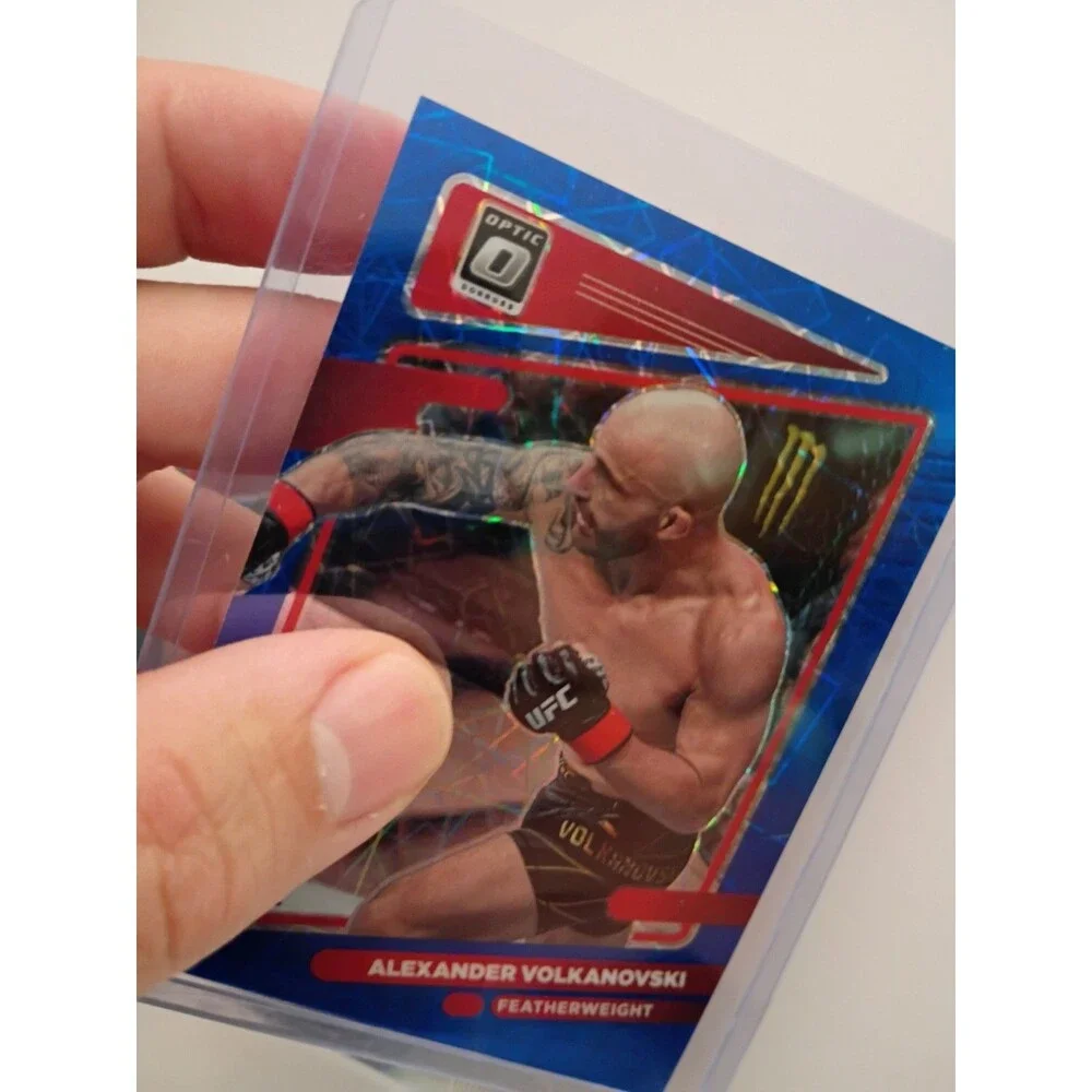 2022 Panini Donruss Optic Blue Hyper Lot, Murphy, Yan, Volk, Ferguson UFC Lot